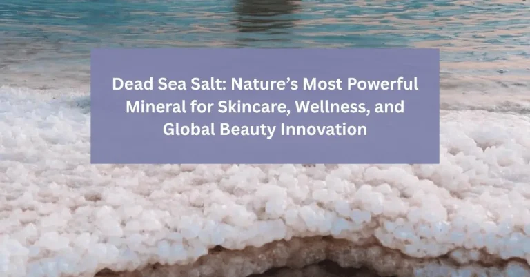 Dead Sea salt crystals rich in natural minerals harvested from Jordan Dead Sea