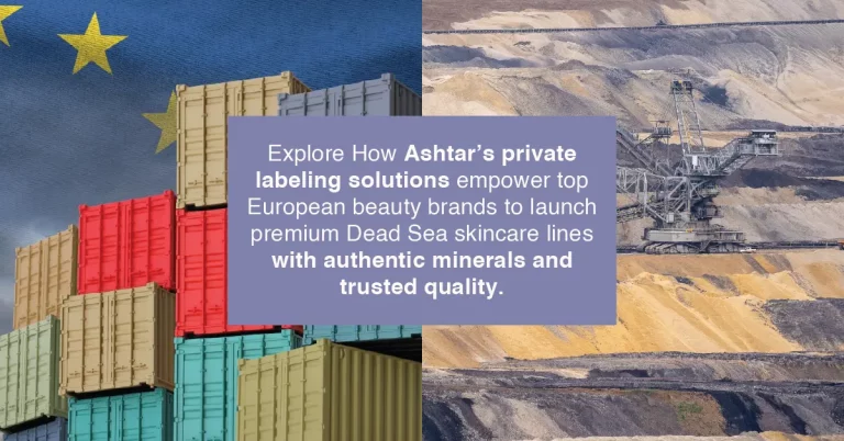 From Minerals to Market: Dead Sea Private Labeling for Europe’s Beauty Leaders